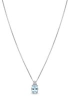 Montatura pendente Promesse Donna in Oro bianco Acquamarina PA10